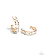 Load image into Gallery viewer, Fashionably Framed - Gold - Paparazzi Accessories