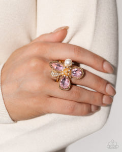 FLORAL Excellence - Pink - Paparazzi Accessories