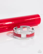 Load image into Gallery viewer, Modern Merger - Red - Paparazzi Accessories