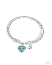 Load image into Gallery viewer, Heart Hour - Blue - Paparazzi Accessories