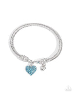 Heart Hour - Blue - Paparazzi Accessories