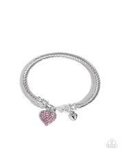 Load image into Gallery viewer, Heart Hour - Pink - Paparazzi Accessories