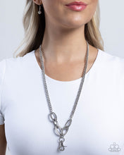 Load image into Gallery viewer, Monochromatic Maven - White - Paparazzi Accessories