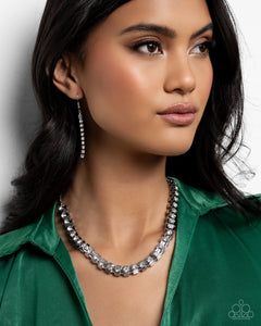 Linked Lady - White - Paparazzi Accessories