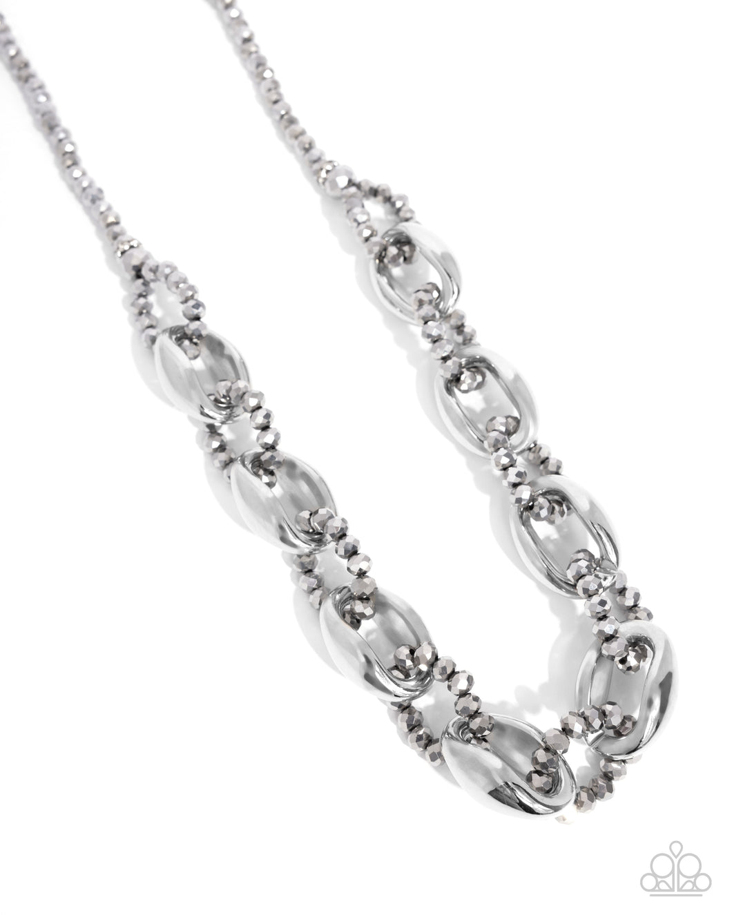 Flickering Fact - Silver - Paparazzi Accessoreis