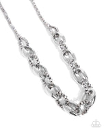 Flickering Fact - Silver - Paparazzi Accessoreis