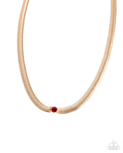 Load image into Gallery viewer, Stunning Solitaire - Red - Paparazzi Accessories