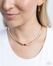 Load image into Gallery viewer, Stunning Solitaire - Red - Paparazzi Accessories