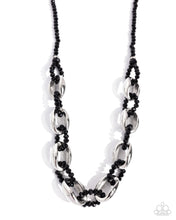 Load image into Gallery viewer, Flickering Fact - Black - Paparazzi Accessories