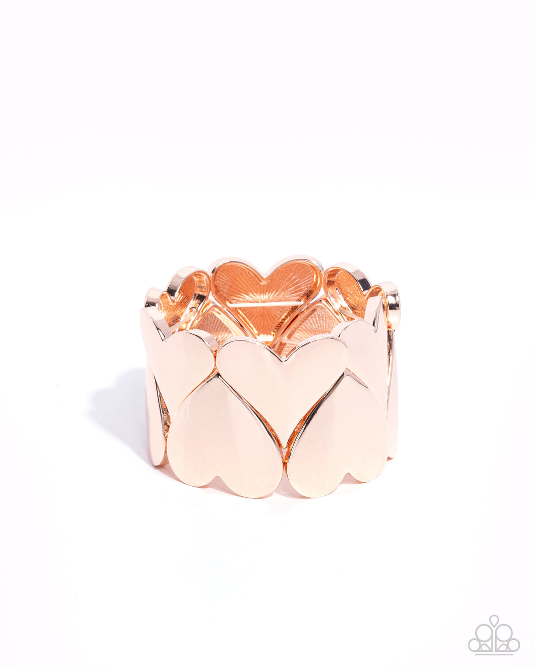 Sweetheart Setting - Rose Gold - Paparazzi Accessories
