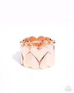 Sweetheart Setting - Rose Gold - Paparazzi Accessories