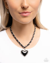 Load image into Gallery viewer, Austere Attraction - Black - Paparazzi Accessories