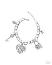 Load image into Gallery viewer, Fortified Fashion - White - Paparazzi Accessories