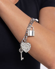 Load image into Gallery viewer, Fortified Fashion - White - Paparazzi Accessories