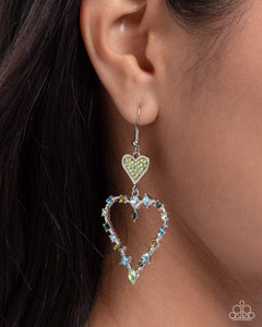 Parallel Passion - Green - Paparazzi Accessories