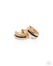 Load image into Gallery viewer, Serrated Shimmer - Gold - Paparazzi Accessories