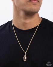 Load image into Gallery viewer, Football Future - Gold - Paparazzi Accessories