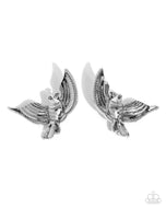 Bird of PLAY - Silver - Paparazzi Accessories