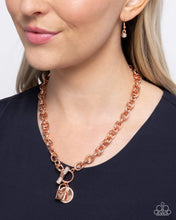 Load image into Gallery viewer, Locked Lady - Copper - Paparazzi Accessories
