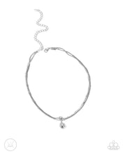 Load image into Gallery viewer, Teeming Teardrop - Silver - Paparazzi Accessories