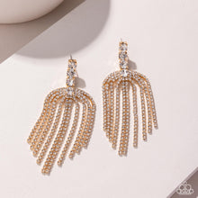 Load image into Gallery viewer, Tapered Twilight - Gold - Paparazzi Accessories