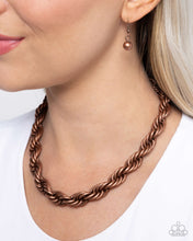 Load image into Gallery viewer, Complete Curves - Copper - Paparazzi Accessories