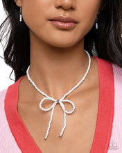Load image into Gallery viewer, High-Class Hype - White - Paparazzi Accessories