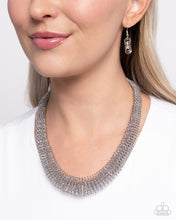 Load image into Gallery viewer, Trenchant Tribute - Silver - Paparazzi Accessories