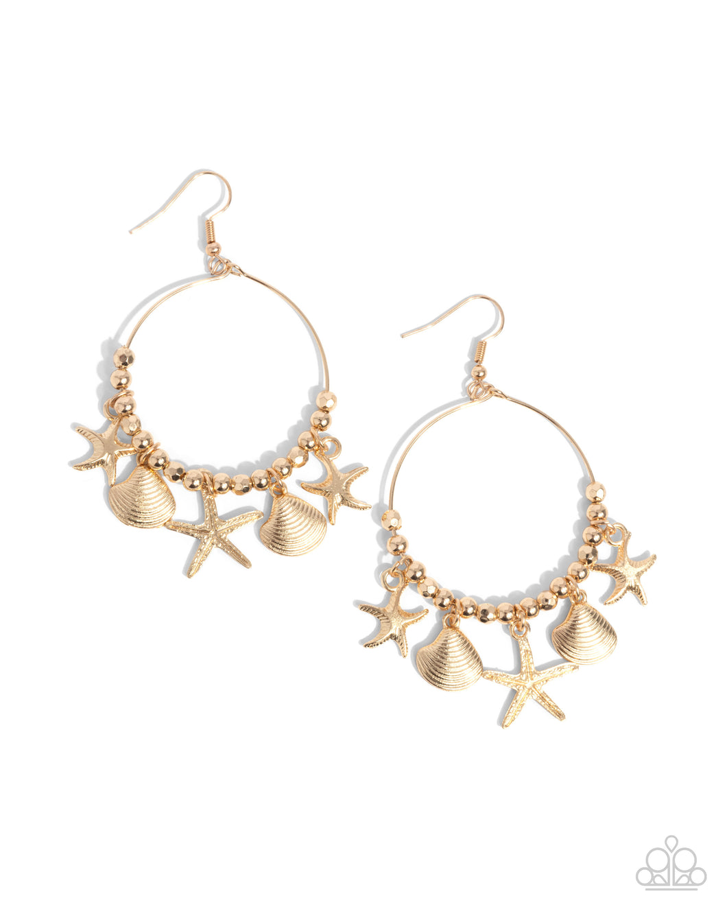 Coastal Conversation - Gold - Paparazzi Accessories