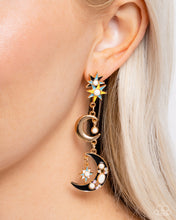Load image into Gallery viewer, Stellar Serendipity - Gold - Paparazzi Accessories