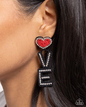 Load image into Gallery viewer, Visible Valentines - Black - Paparazzi Accessories