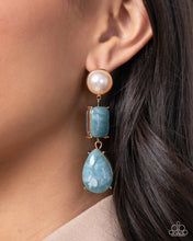 Load image into Gallery viewer, Marbled Masterpiece - Blue - Paparazzi Accessories
