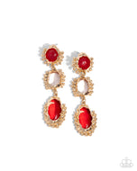 Emotional Elegance - Red - Paparazzi Accessoreis