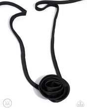 Load image into Gallery viewer, Rosette Reality - Black - Life of The Party - Paparazzi Accessories