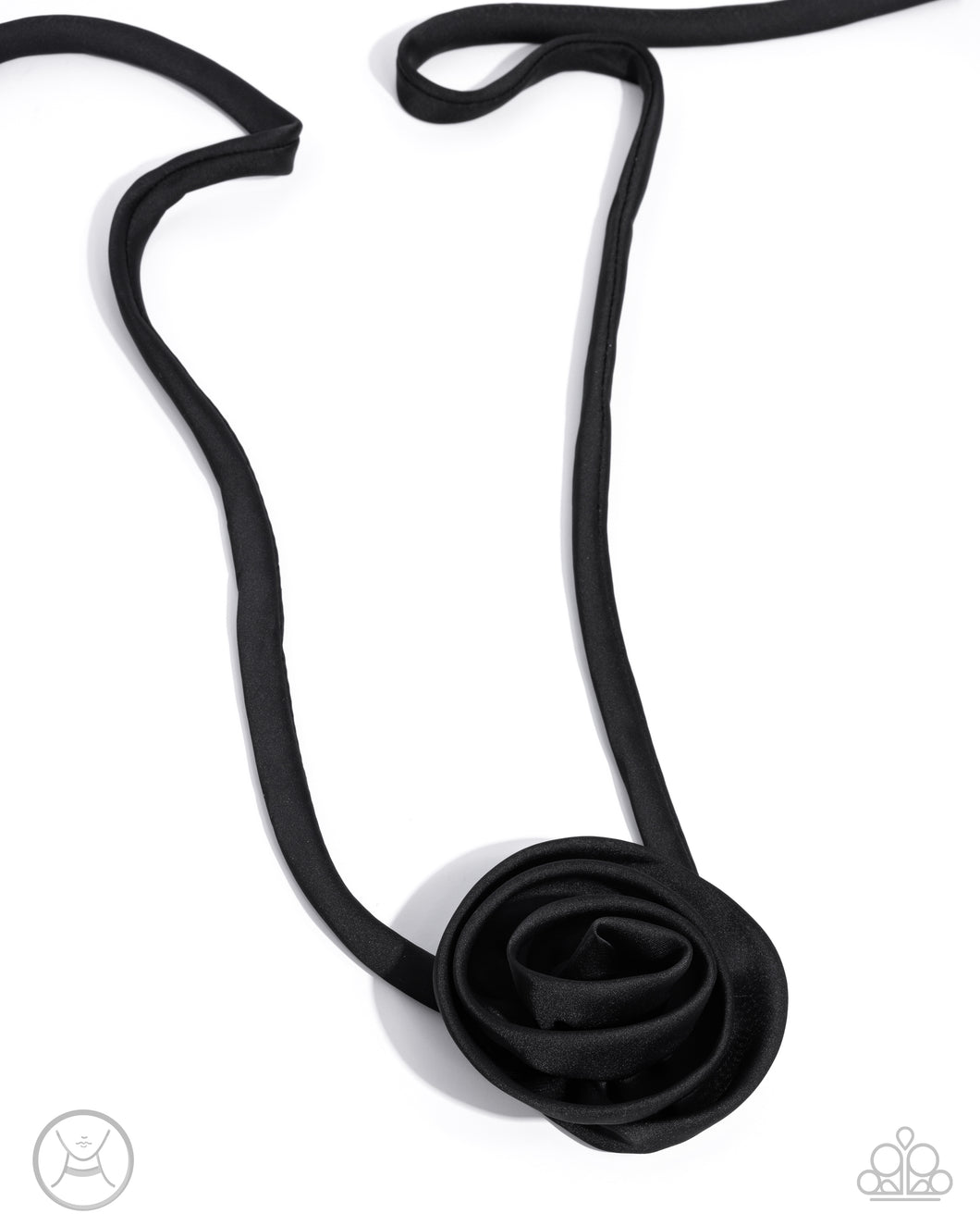 Rosette Reality - Black - Life of The Party - Paparazzi Accessories