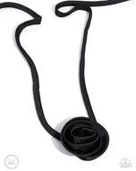 Rosette Reality - Black - Life of The Party - Paparazzi Accessories