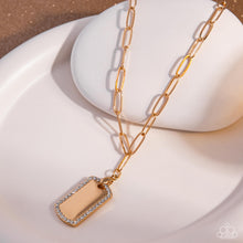 Load image into Gallery viewer, Simple Street - Gold - Paparazzi Accessories