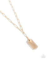Simple Street - Gold - Paparazzi Accessories