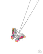 Papillon Pizzazz - Multi - Paparazzi Accessories