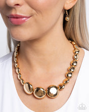 Load image into Gallery viewer, Reflective Roar - Gold - Paparazzi Accessories