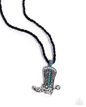 Load image into Gallery viewer, Stony Spur - Blue - Paparazzi Accessories