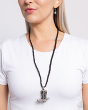 Load image into Gallery viewer, Stony Spur - Blue - Paparazzi Accessories