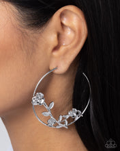Load image into Gallery viewer, Blooming Benefit - Silver - Paparazzi Accessories