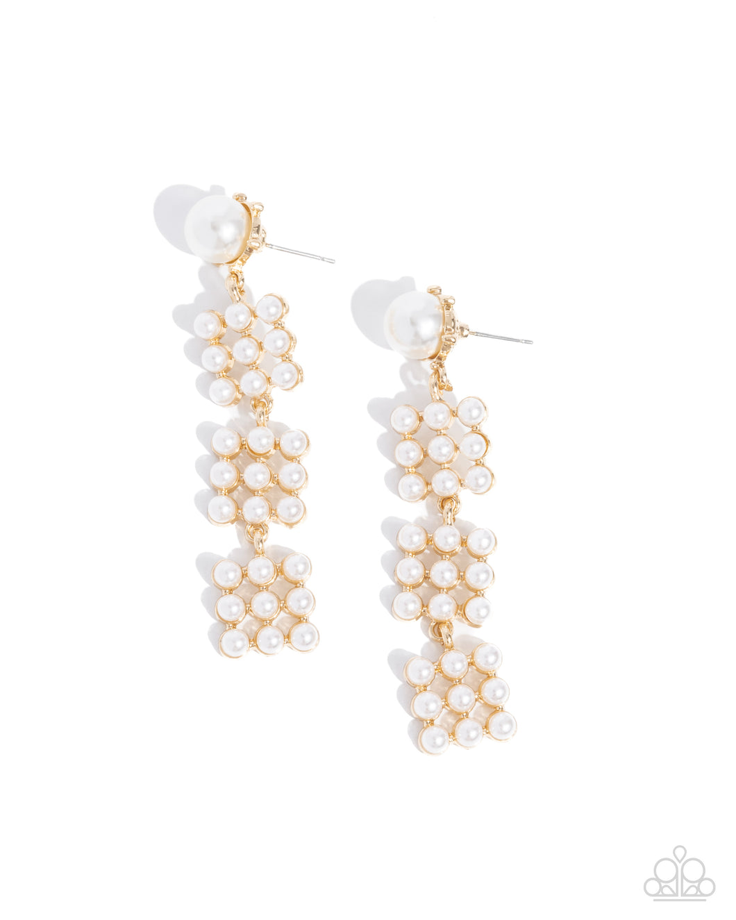 Pearl Pastime - Gold - Paparazzi Accessories