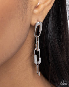 Linked Launch - Silver - Paparazzi Accessories