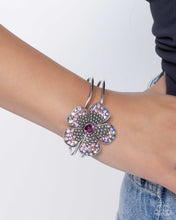 Load image into Gallery viewer, Bedazzled Bloom - Purple - Paparazzi Accessories