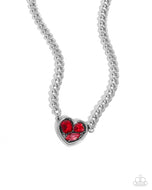 Tasteful Triad - Red - Paparazzi Accessories