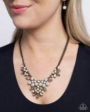 Load image into Gallery viewer, Fresh Facets - Brass - Paparazzi Accessories