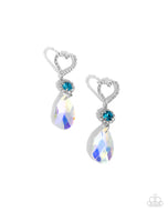 Faceted Frenzy - Blue - Paparazzi Accessories