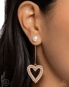 Valentines Vision - Gold - Paparazzi Accessories